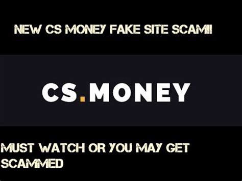 cs money scam|Fake cs.money site : r/csmoney .